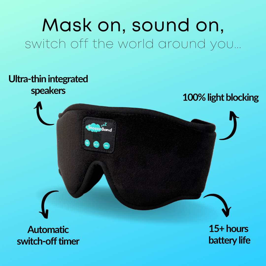 SnoozeBand™ Pro - Bluetooth Sleep Mask - Image 5