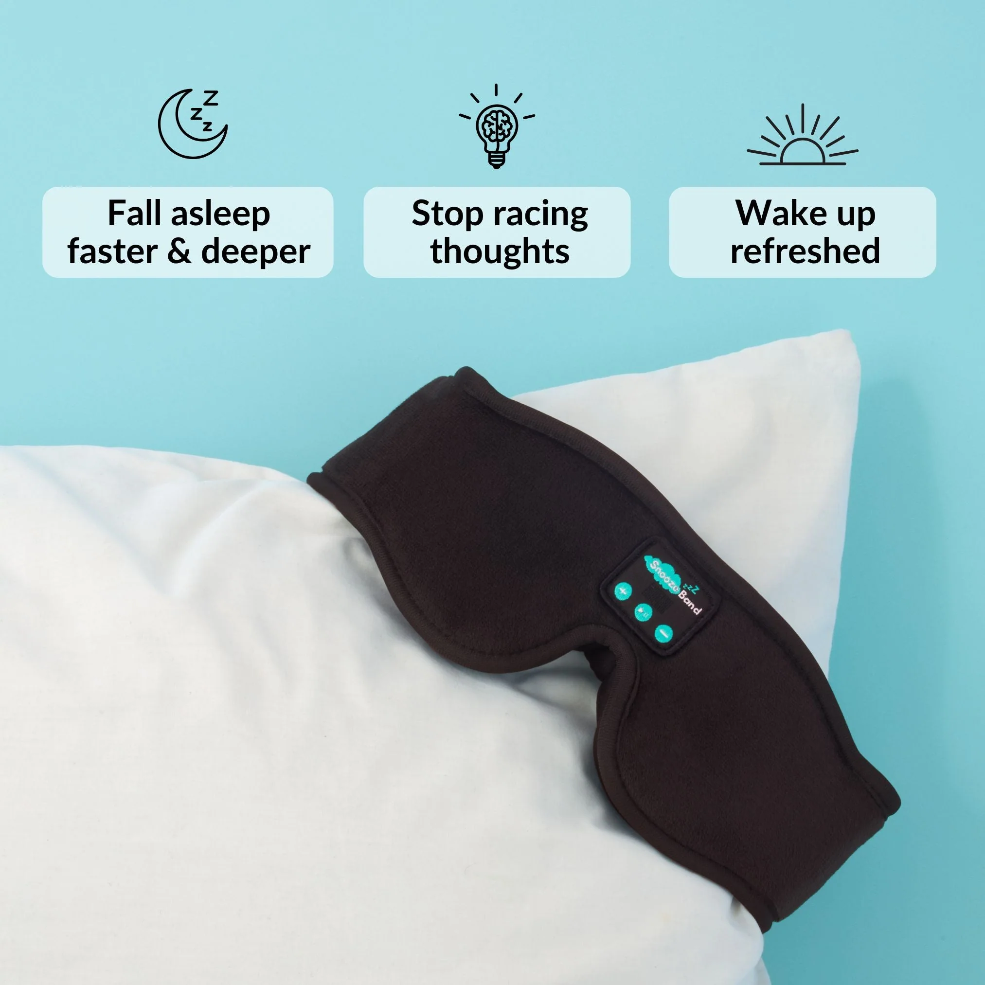 SnoozeBand™ Pro - Bluetooth Sleep Mask - Image 7