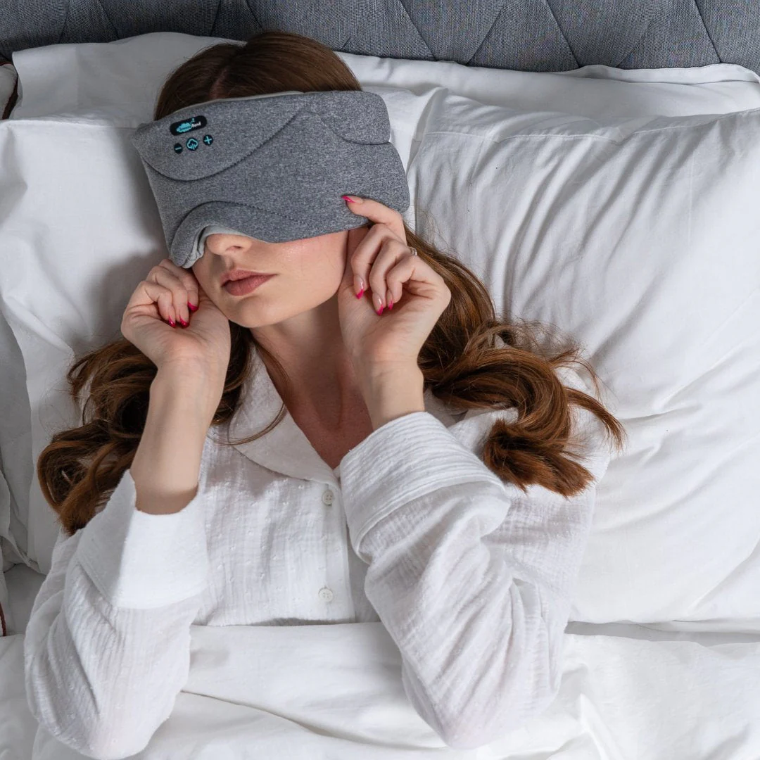 SnoozeBand™ Deluxe - Sleep Mask Headphones - Image 7