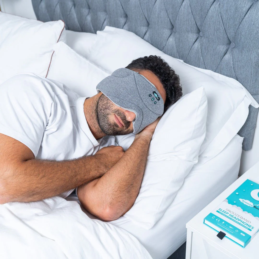 SnoozeBand™ Deluxe - Sleep Mask Headphones - Image 16