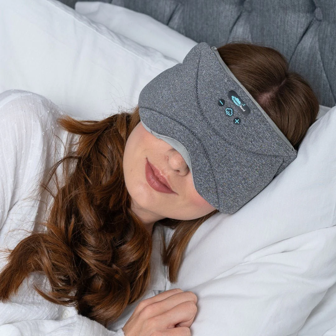 SnoozeBand™ Deluxe - Sleep Mask Headphones - Image 10
