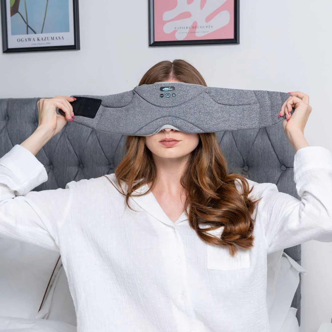 SnoozeBand™ Deluxe - Sleep Mask Headphones - Image 15