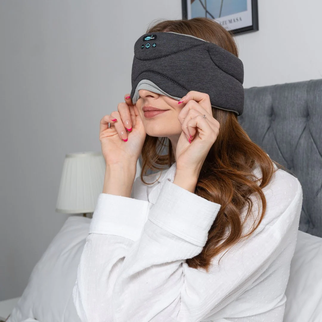 SnoozeBand™ Deluxe - Sleep Mask Headphones - Image 19