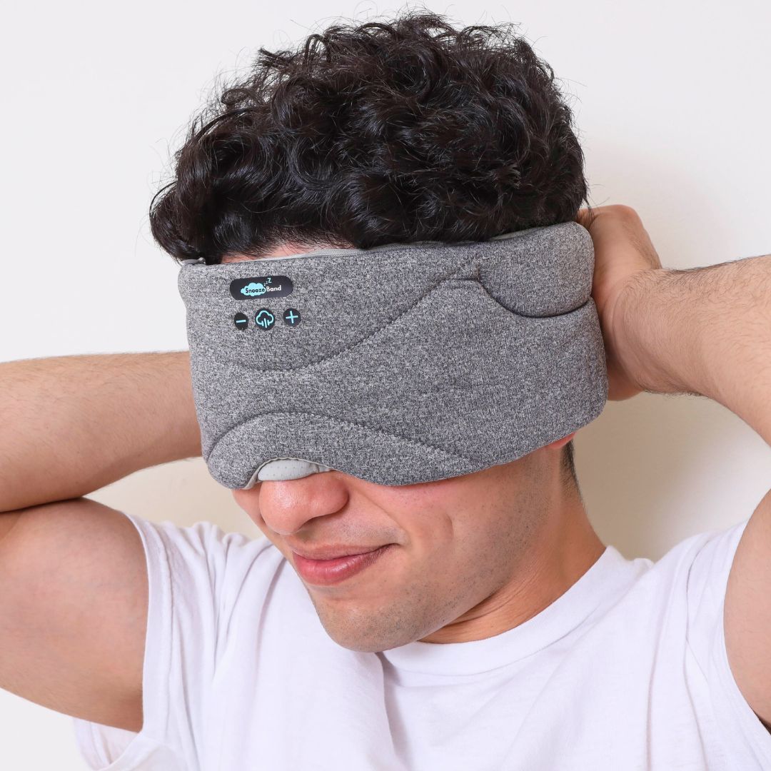 SnoozeBand™ Deluxe - Sleep Mask Headphones - Image 9