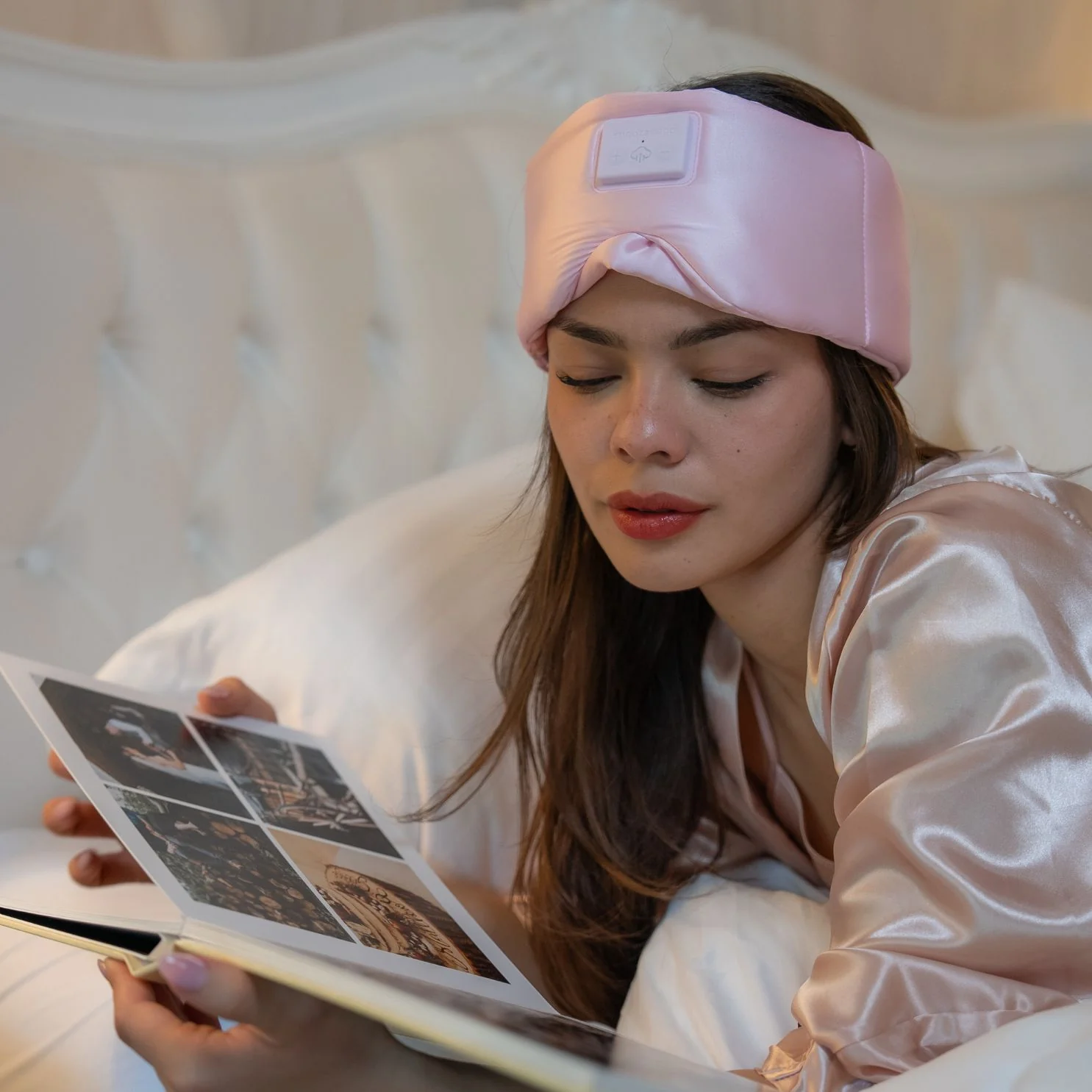 Snoozeband™ Silk - Sleep Mask with Headphones - Image 7